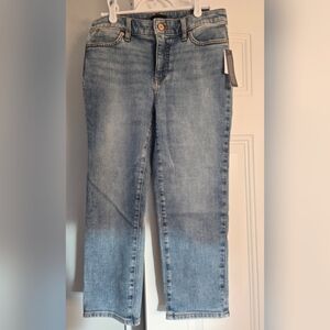 Talbots Straight Crop Jean